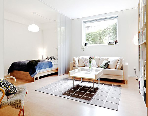 Căn hộ 45m2,thiết kế nhà,trang trí nhà sang trọng ấm cúng