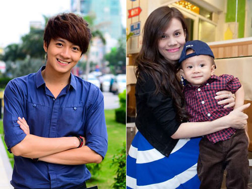 Sao Việt,sao Việt,sao Việt làm bố,những ông bố trẻ nhất showbiz Việt.
