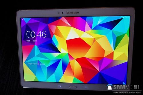 Galaxy Tab,máy tính bảng sam sung,lộ ảnh thực tế Galaxy Tab S 10.5