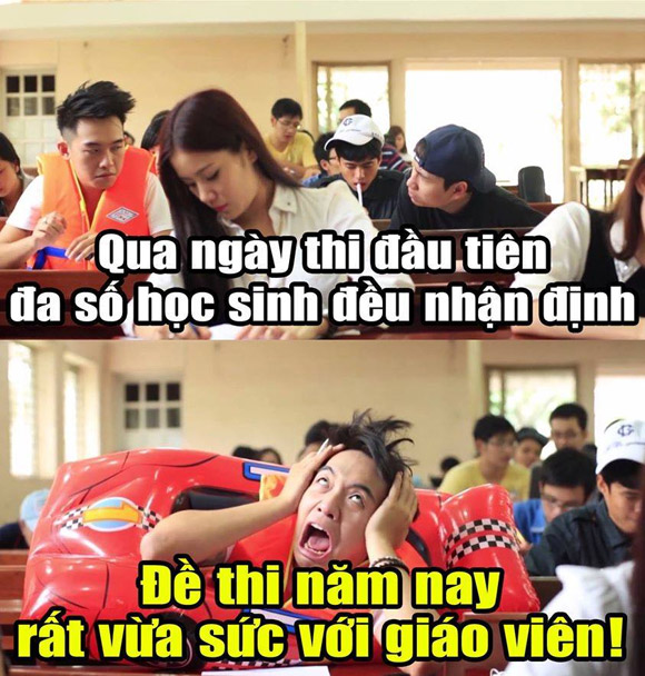 Ảnh vui,Ảnh chế,Ảnh hài hước,Ảnh chế thi tốt nghiệp