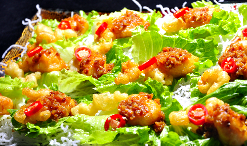 Món sò điệp chiên khoai tây,món ăn thơm ngon,hấp dẫn bữa cơm gia đình