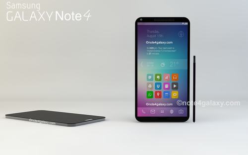Galaxy note 4,galaxy sắp ra mắt điện thoại màn hình Quad HD