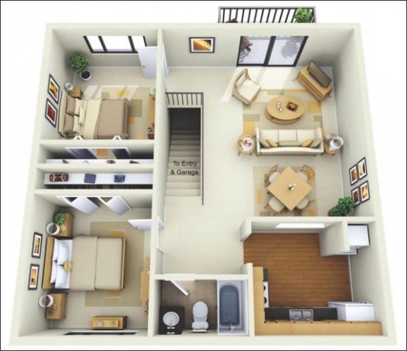 Thiết kế nhà,Bài trí nội thất,Trang trí nhà,Bài trí phòng ngủ