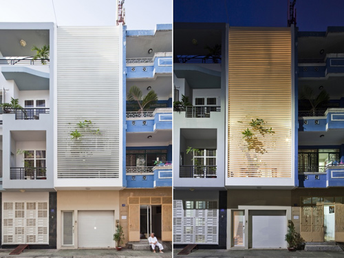 Thiết kế nhà,thiết kế nhà 80m2,thiết kế nhà ống Sài Gòn đẹp ngọt ngào