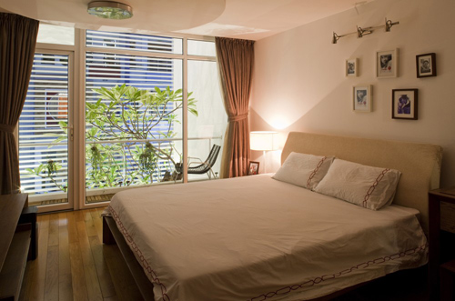 Thiết kế nhà,thiết kế nhà 80m2,thiết kế nhà ống Sài Gòn đẹp ngọt ngào