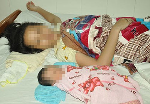 Nữ sinh lớp 9 mang bầu,Quan hệ với trẻ em,Giao cấu với trẻ em