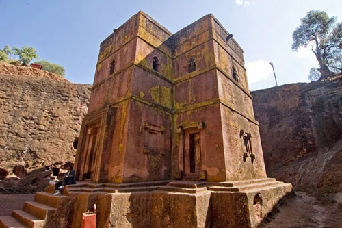 Du lịch Ethiopia,Nhà thờ Thánh George,Bete Giyorgis,Thủ đô Addis Ababa