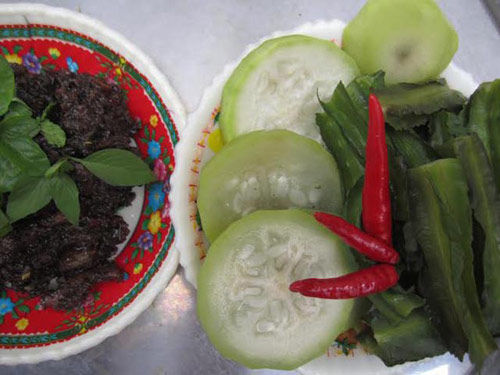Mắm ruốc,Mắm ruốc xào thịt,Món ăn ngon