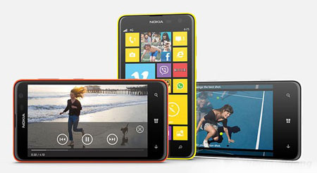 Nokia X,Nokia Lumia 525,Samsung Galaxy Trend