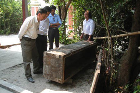 Mộ cổ tại Hà Nội,phát hiện mộ cổ phố Trần Hưng Đạo