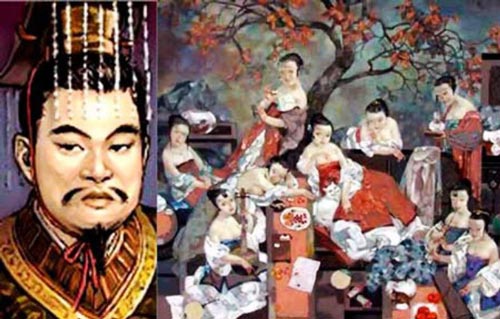 Hoàng đế,quái chiêu cách tân phòng the của các hoàng đế thời xưa