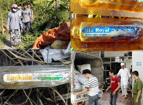 Thuốc,vụ đổ thuốc ra ngoài đồng,đã xác minh được chủ sở hữu lô thuốc