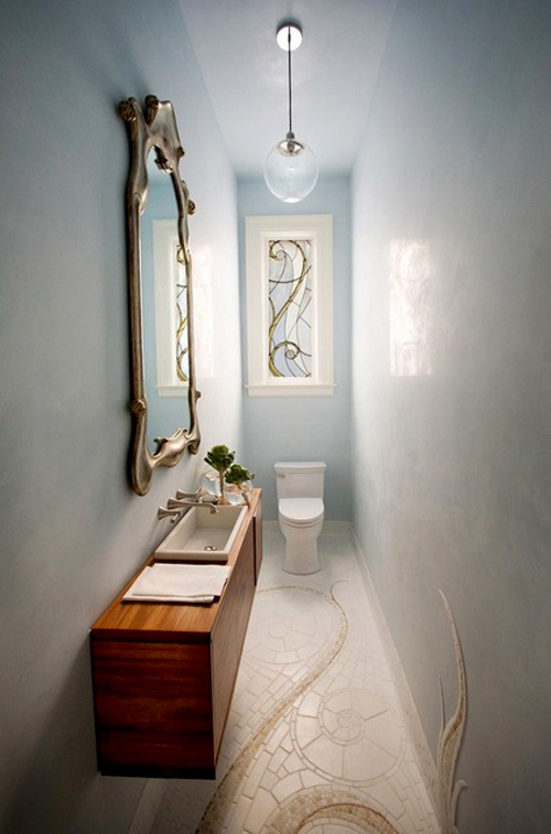 Phòng tắm đẹp,thiết kế phòng tắm nhỏ đẹp,8 bảo bối dành riêng cho phòng tắm nhỏ