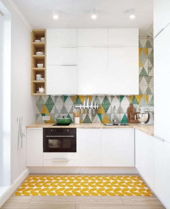 Căn hộ đẹp,trang trí căn hộ đẹp,thiết kế căn hộ với 45m2 đẹp với màu pastel