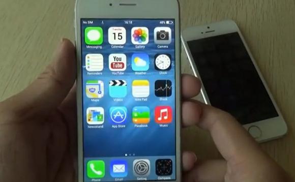 Iphone,iphone 6,cận ảnh iphone 6 nhái từ trong ra ngoài