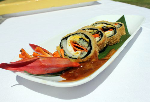 Sushi bảy màu,Cách làm Sushi bảy màu,Món ăn ngon