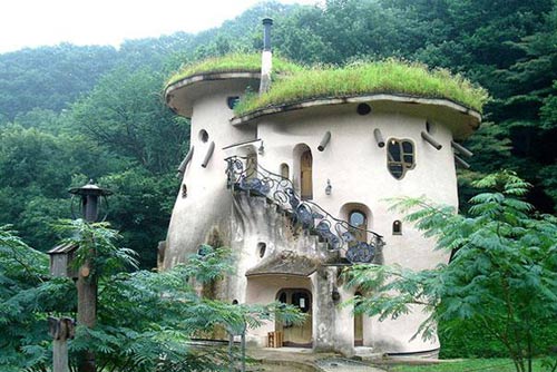 Nhà Hobbit,Nhà bước ra từ truyện cổ tích,Nhà trên cây,Nhà hình vỏ ốc
