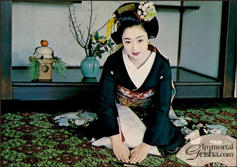 Geisha,cuộc đời Geisha,Geiko thành công nhất mọi thời đại