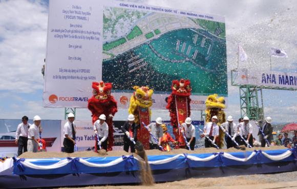 Focus Travel,Công viên Bến Du thuyền Quốc tế,Lễ khởi công xây dựng Công viên Bến Du thuyền Quốc tế