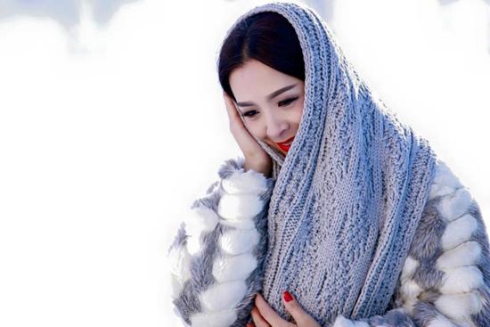 Thúy Hằng, Thúy Hằng giữa trời tuyết, Thúy Hằng ở Moscow, Thúy Hằng 2014, Thúy Hằng ảnh đẹp, sao Việt