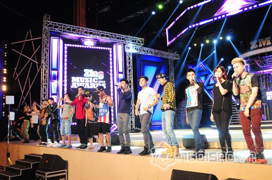 lễ trao giải Zing Music Awards 2014, lễ trao giải,  Zing Music Awards 2014, Zing Music Awards, Minh Hằng, Trấn Thành, Minh hằng cặp Trấn Thành