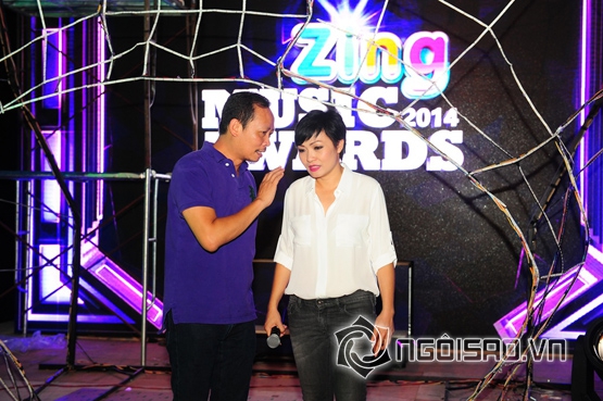 lễ trao giải Zing Music Awards 2014, lễ trao giải,  Zing Music Awards 2014, Zing Music Awards, Minh Hằng, Trấn Thành, Minh hằng cặp Trấn Thành