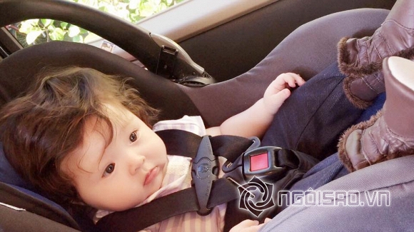 Cadie,bé Cadie,con gái Elly Trần,Cadie đi chơi