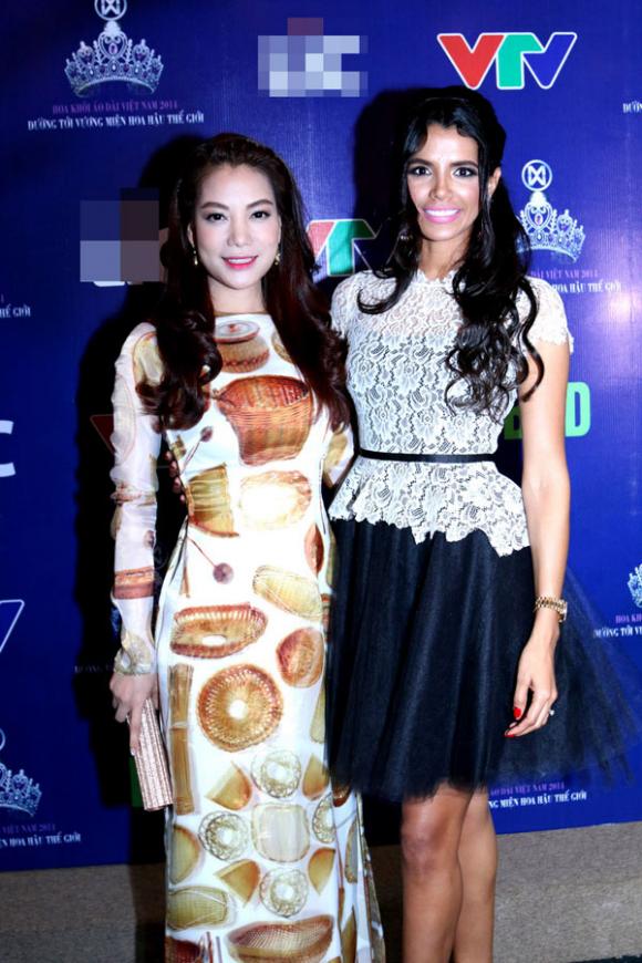 sao Việt, Trương Ngọc Ánh, Trương Ngọc Ánh đọ sắc với Hoa hậu Ivian Sarcos, Hoa hậu Thế giới 2011, nữ thần sắc đẹp của Venezuela 
