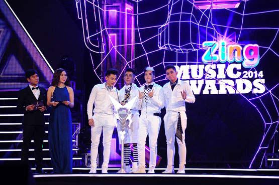 Zing Music Award, le trao giai Zing Music Award 