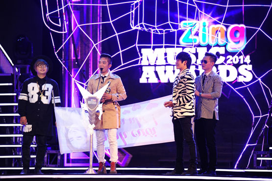 Zing Music Award, le trao giai Zing Music Award 