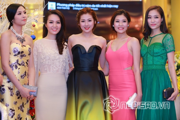 Sao việt,sao viet,hoa hậu ngọc hân,á hậu tú anh,á hậu thụy vân,ngọc hân thân thiết tú anh