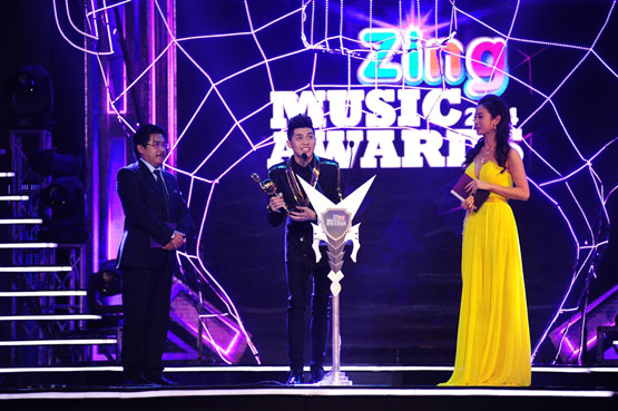 Zing Music Award, le trao giai Zing Music Award 