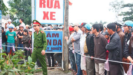 Án mạng kinh hoàng, Vụ án giết người, Giết công an xã
