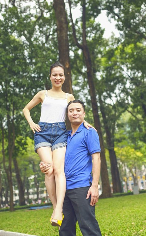 sao Việt, Kiện tướng Dancesport Hồng Việt, Bước nhảy hoàn vũ 2015, giám khảo Bước nhảy hoàn vũ tình tứ bên vợ, Kiện tướng dancesport  Thu Trang