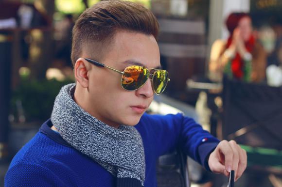 sao Việt,  chàng Bắp, Ngô Kiến Huy, bạn trai Khổng Tú Quỳnh, Ngô Kiến Huy đẹp trai giữa trời đông Hà Nội, Chàng trai năm ấy