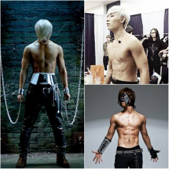 Cơ bụng 6 múi, Daesung, Luhan, Jaejoong, Yoseob, Nickhun