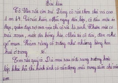 Bài văn hay, Bài văn tả cô giáo, Bài văn ý nghĩa