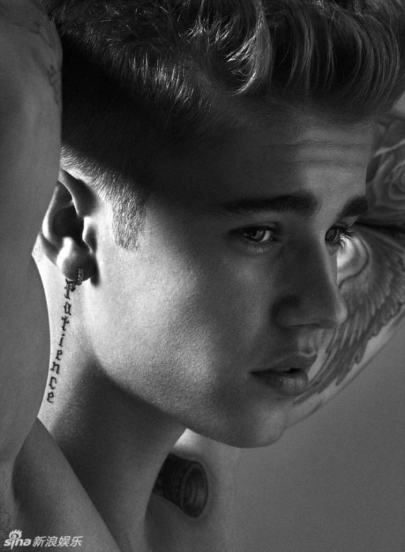 Justin Bieber, sao dùng photoshop, lỗi photoshop, sao bệ rạc