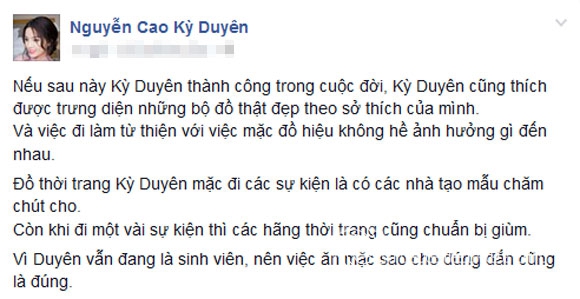 Hoa hậu Kỳ Duyên,Kỳ Duyên mặc đồ hiệu đi từ thiện,Hoa hậu Việt Nam 2014,Kỳ Duyên bị chê