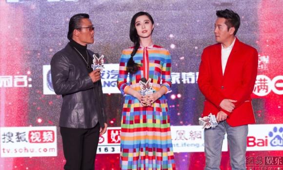 Phạm Băng Băng, Lý Thần, sao Hoa ngữ, sao mặc váy bảy sắc cầu vồng