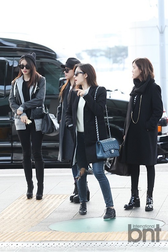 T-ara, T-ara tới Việt Nam, T-ara thời trang sân bay, nhóm nhạc T-ara 