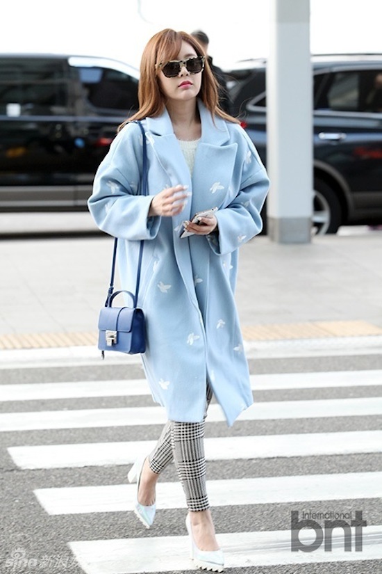 T-ara, T-ara tới Việt Nam, T-ara thời trang sân bay, nhóm nhạc T-ara 