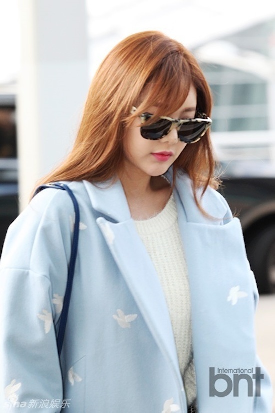 T-ara, T-ara tới Việt Nam, T-ara thời trang sân bay, nhóm nhạc T-ara 