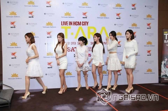 T-ara, T-ara sang Việt Nam, sao Hàn, sao Hàn sang Việt Nam, sao Hàn, sao Han