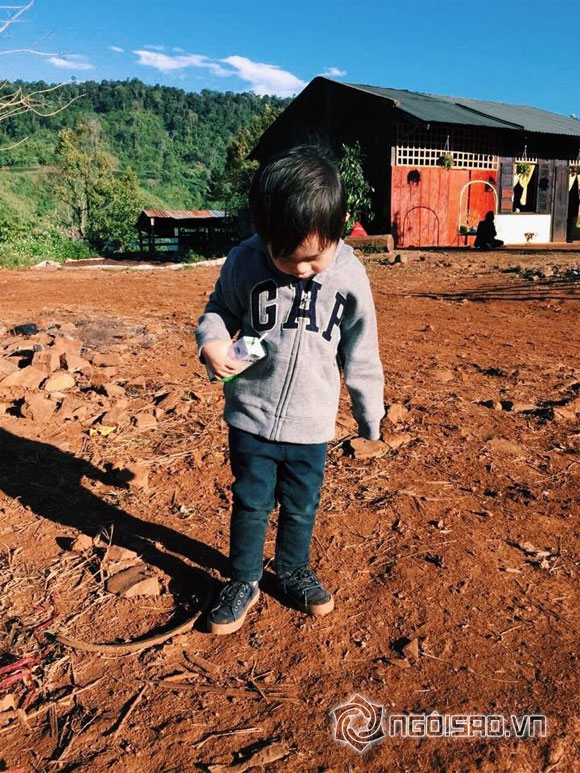 con nhà Lý Hải Minh Hà, bé Rio và Cherry, bé Sunny nhà Lý Hải Minh Hà