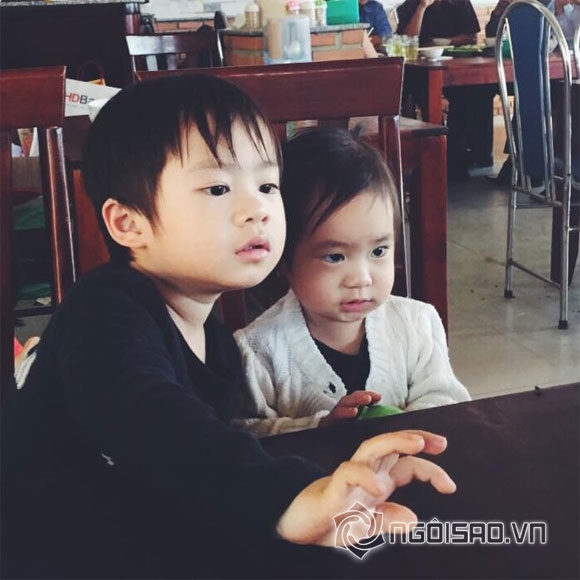 con nhà Lý Hải Minh Hà, bé Rio và Cherry, bé Sunny nhà Lý Hải Minh Hà