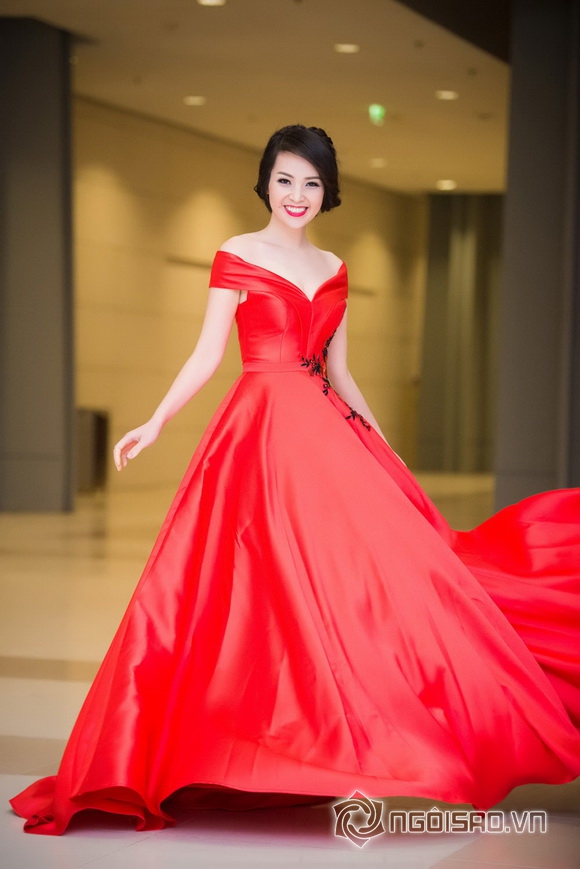 Sao việt,sao viet,á hậu thụy vân,hoa hậu việt nam 2008,gái một con thụy vân,thụy vân xinh đẹp tựa trăng rằm