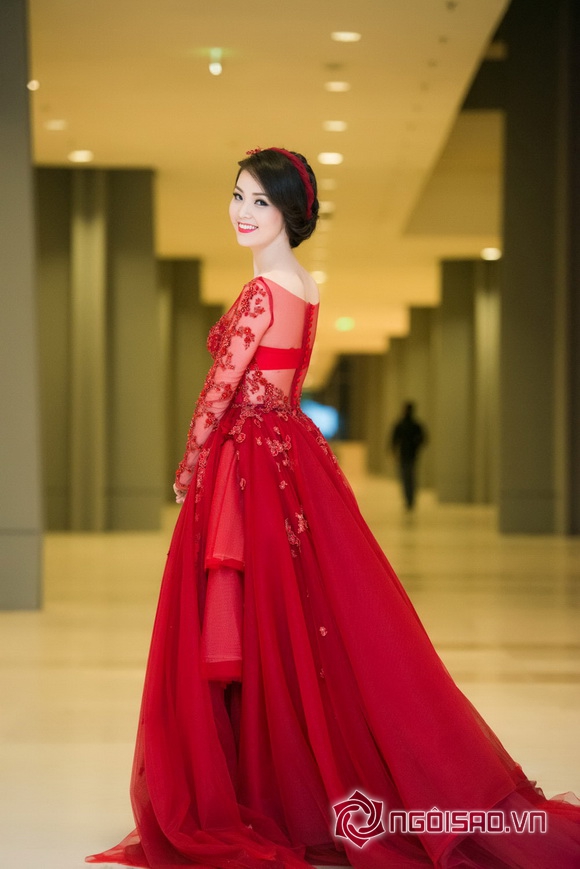 Sao việt,sao viet,á hậu thụy vân,hoa hậu việt nam 2008,gái một con thụy vân,thụy vân xinh đẹp tựa trăng rằm