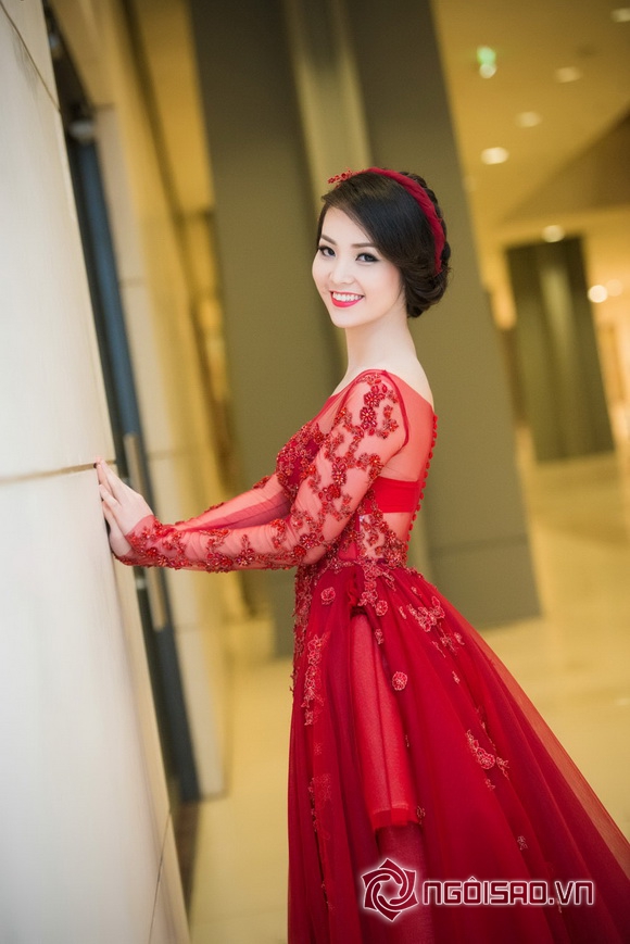 Sao việt,sao viet,á hậu thụy vân,hoa hậu việt nam 2008,gái một con thụy vân,thụy vân xinh đẹp tựa trăng rằm