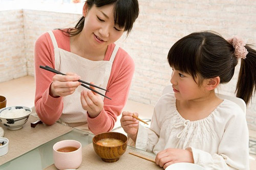 Chăm sóc trẻ, Kỹ năng làm mẹ, Dạy con